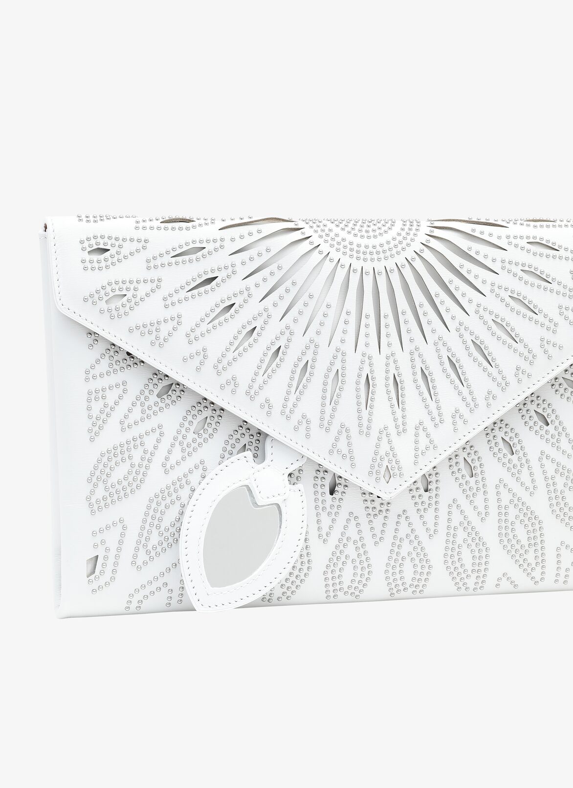 OUM CUIR LUX CERAMIQUE BLANC OPTIQUE ALAÏA BLANC  OUM CUIR LUX CERAMIQUE BLANC OPTIQUE